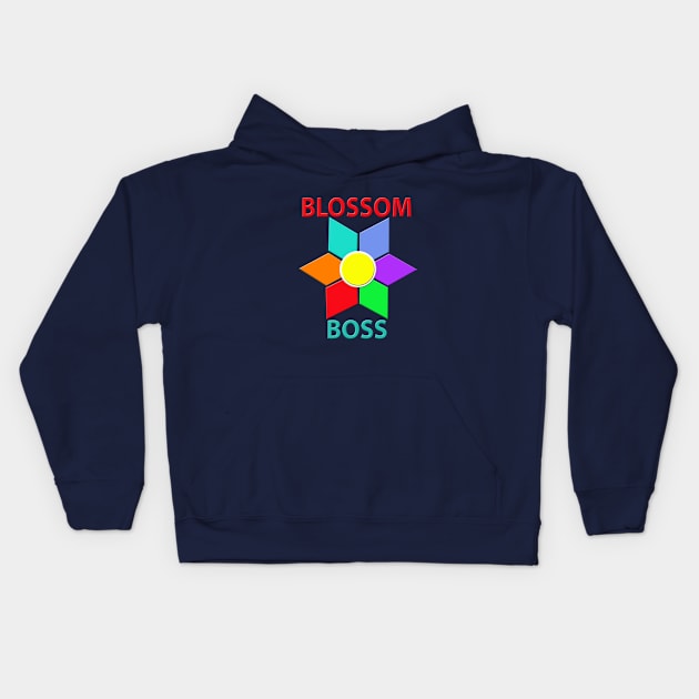 Blossom Boss Kids Hoodie by Klssaginaw